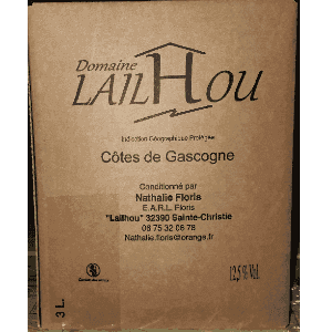 BIB 3 Litres IGP Côtes de Gascogne Blanc sec