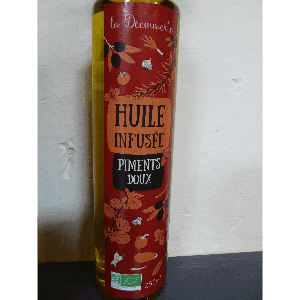 Huile infusée PIMENT DOUX