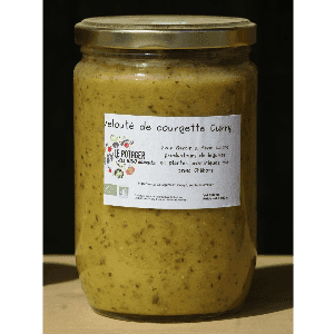 Velouté de courgette au curry