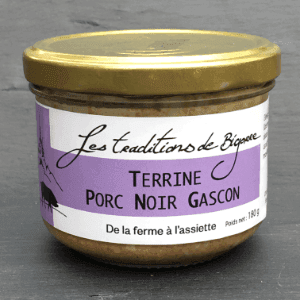 Terrine de Porc Noir Gascon - 180gr (T.d.Bigorre)