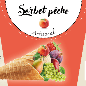 Sorbet Pêche