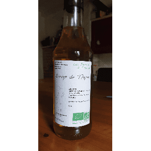 Sirop de thym