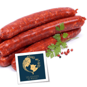 6 merguez veritables - 100% mouton