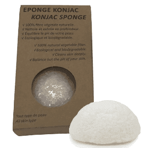 y - Éponge Konjac naturelle