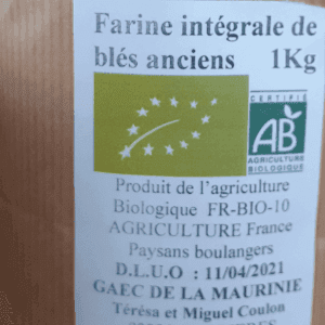 farine de intégrale de blés anciens