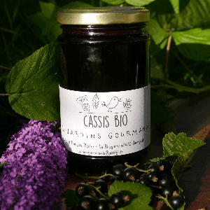 Confiture de cassis bio