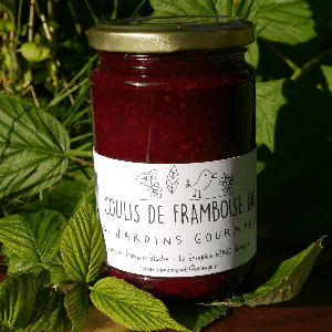 Coulis de framboises bio