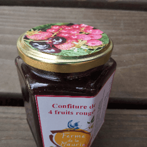 Confiture "4 fruits rouges"