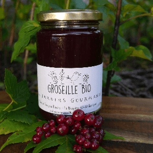 Confiture de groseilles bio