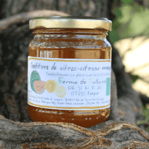 Confiture de gingerines-poires