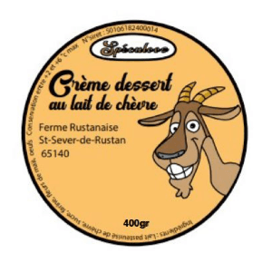 Crème dessert Spéculoos 400 g