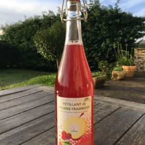 petillant pomme /framboise O,75CL