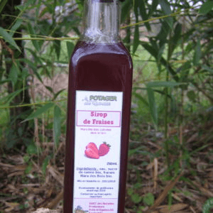 Sirop de fraises