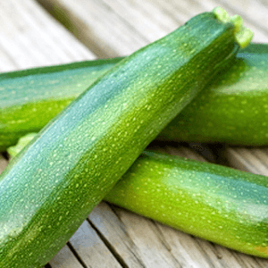 courgettes vertes