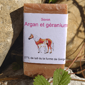 SAVON ARGAN ET GERANIUM