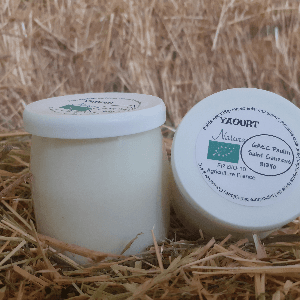 Pot de yaourt nature lait de vache (125g)