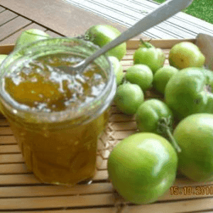 Tomates verte à confiture