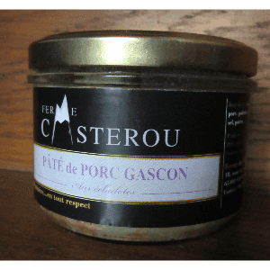 Pâté Bio de porc noir aux échalotes - Ferme du CASTEROU