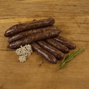 Boeuf : Saucisses aux herbes
