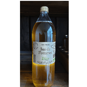 6 jus de pommes BIO et DEMETER  1L