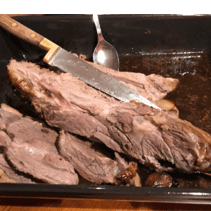 Gigot raccourcit  d'agneau