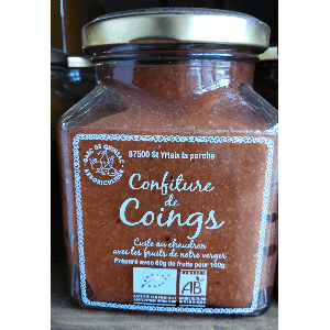 Confiture de coing bio 330gr