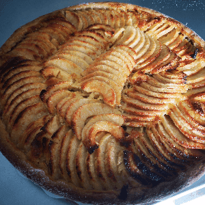 Tarte Amandine aux pommes