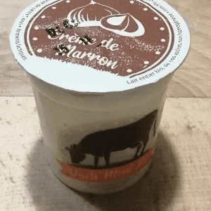 Yaourt crème de marron 125g