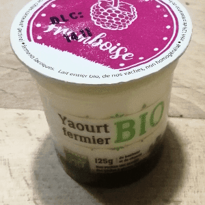 Yaourt framboise 125g