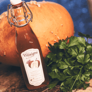 Vinaigre de cidre au Safran