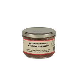 Paté campagnard au piment d'espelette 190G