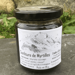 Confiture myrtilles sauvages _ 230g (Azun)