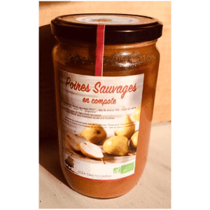 Compote de poires sauvages