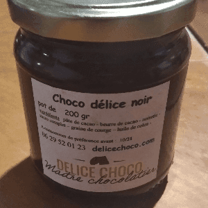Delicechoco : Pâte à tartiner Noir