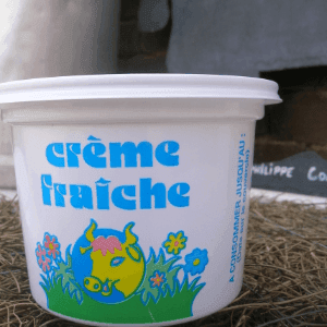 crème fraîche crue