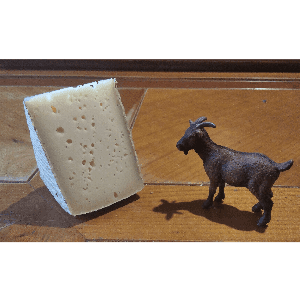 Aux sources : Fromage de chèvre : 1/4 de Tomme des Monts