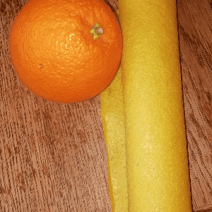 cuir d'orange