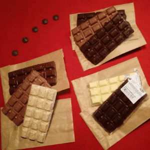 Delicechoco : Tablette de chocolat lait amandes/noisettes