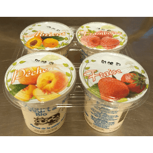 Yaourt aux Fruits Lot de 4