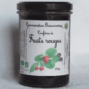 confiture de fruits rouges