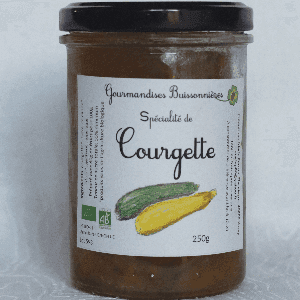 spécialité sucrée courgette