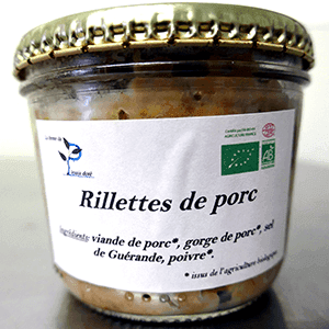 Rillettes de porc 180g