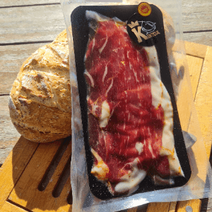 jambon de kintoa tranché sous vide