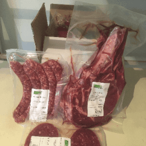 E32 - Colis grillades Côte/steaks hachés/saucisses