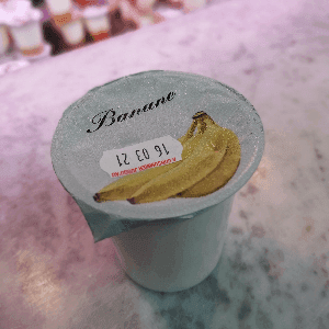Yaourt à la banane(2x125g)