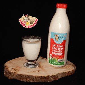 Lait entier frais Pasteurise