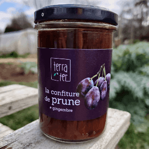 Confiture de prune/gingembre