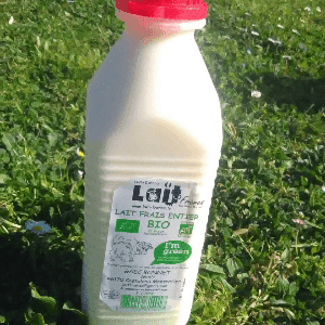 Lait Bio Pasteurisé