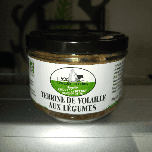 terrine de volailles aux légumes