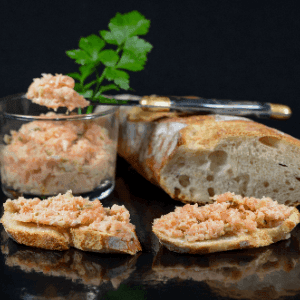 Tartare de saumon fumé